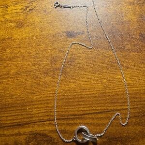 Tiffany & Co. Silver Infinity Necklace